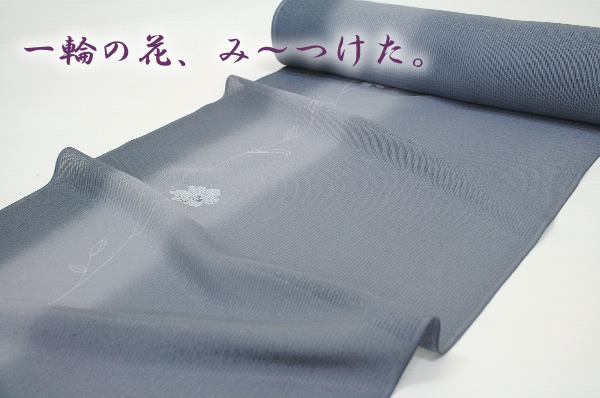 夏の着物紋紗