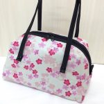 【新品級】京都北澤　和風人物柄バッグ 新品級】京都北澤 和風人物柄バッグ レディース