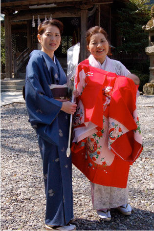 初着　お宮参り　七五三着物　女の子　一ツ身　正絹