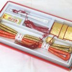 小春日和様　セット 楽天市場】婚礼箱迫セット 花嫁小物 懐剣セット 鶴 桜 刺繍