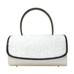 和装 バッグ 唐草 白 日本製 フォーマル 訪問着 振袖 - きもの館【久五郎】