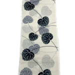 浴衣反物】NO.3714（淡グレー/アネモネ）新品【桜七軒】変わり