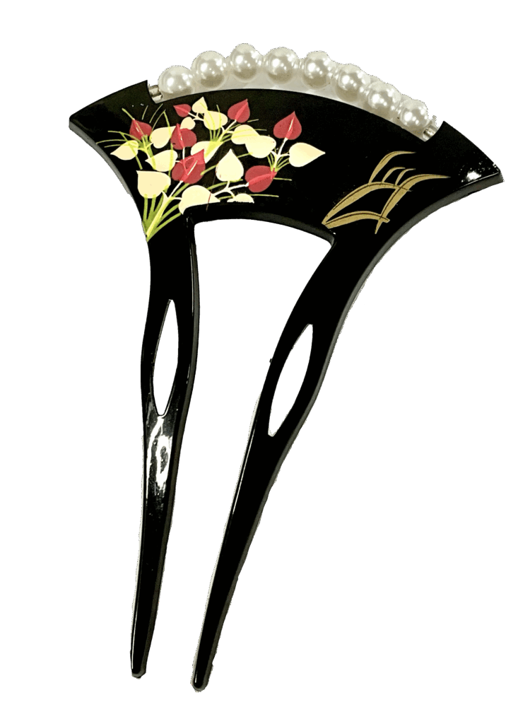 パール付きかんざし