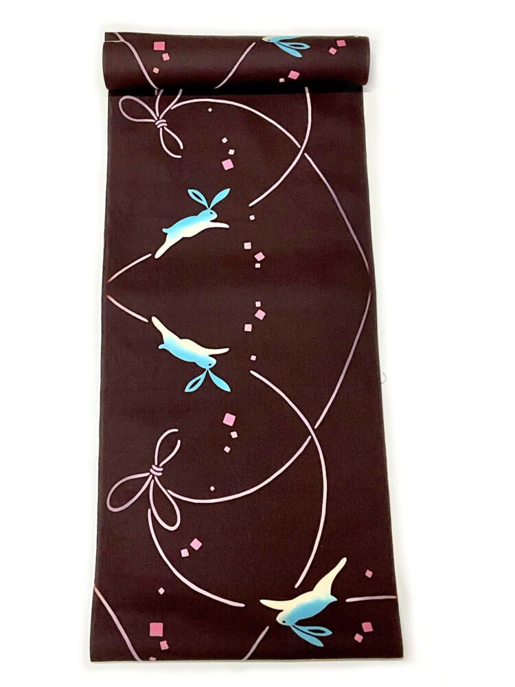 うさぎ柄ゆかた