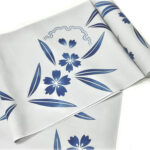 グレー地ゆかた